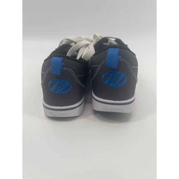 Heelys Pro 20 Charcoal Grey Blue Skate Shoes Youth Size 3 Wheeled Sneakers - Picture 4 of 6